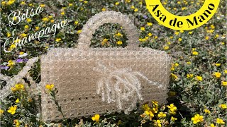 Asa de Mano  Bolsa de Cuentas Champagne ✨2✨ [upl. by Madora]