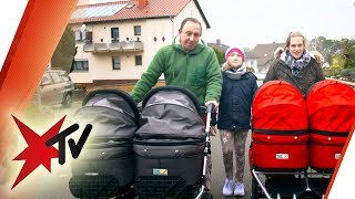 Leben mit Vierlingen Wie geht es Familie AckerKalina ein Jahr nach der Geburt  Teil 2  stern TV [upl. by Anotal564]