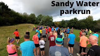 Sandy Water parkrun  Swim Bike Run Stu [upl. by Dnalevets]