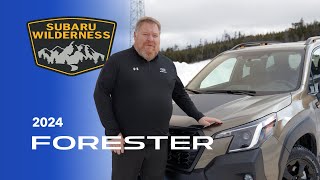 A walkaround of the 2024 Forester Wilderness [upl. by Suez]