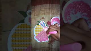 Doing gem art  stay connected for more gem videos art creativity vlogs [upl. by Scrivens]