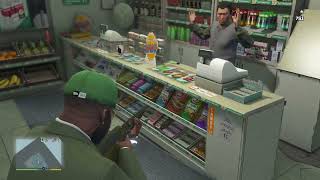 Grand Theft Auto V Armed robbery with musket [upl. by Yruoc717]