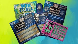 Are we Celebrating Illinois lottery Celebration Tickets Win It All amp 71121 [upl. by Emera]