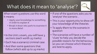 Criminology Unit 2 AC 31 PowerPoint WJEC [upl. by Friday]