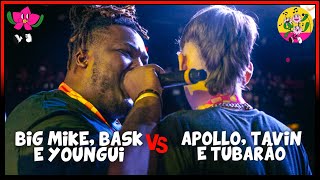 🔥🔥🔥🔥 Apollo Tavin e Tubarão x Big Mike Bask e Youngui  FINAL  Batalha do Ana Rosa  TRIO 2023 [upl. by Allets473]