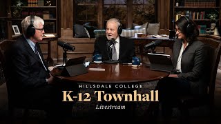 K12 Townhall Livestream with Larry Arnn Kathleen OToole and Hugh Hewitt [upl. by Eugilegna]