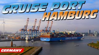 Cruise port Hamburg Germany [upl. by Tdnarb]