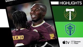 Portland Timbers vs Seattle Sounders FC  Cascadia Cup  Full Match Highlights  August 31 2024 [upl. by Heddi]