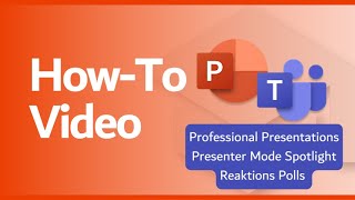 Professional Presentations 👨‍🏫 Presenter Mode Spotlight Reactions Polls [upl. by Dirtsa996]