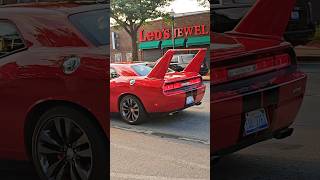 Dodge Challenger Superbird Drive By Engine Sound Cruisin US12 Wayne Michigan 2024 [upl. by Nosydam]