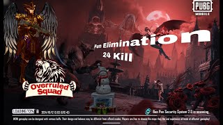 Fun Elimination 24 Kill in 8 Minutes  Cool Blooded Gameplay  PUBG  Silenced RUSH [upl. by Silvio579]