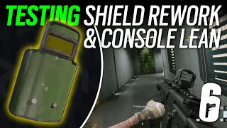 Testing Shield Rework amp Lean on Controller  Lab Test Server  6News  Rainbow Six Siege [upl. by Annalee]