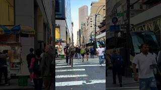 Walking in New York City Manhattan Usa 4K usa manhattan newyorkcity [upl. by Rosette]