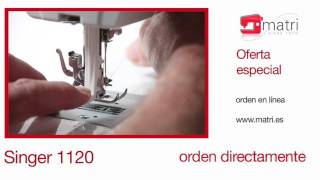 Singer 1120 Promo  Naaimachine Sewingmachine Machine a Coudre Nahmaschinen Máquinas de Coser [upl. by Eilyk258]