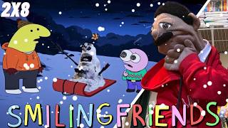 SMILING FRIENDS FINALE  Season 2 Episode 8 Pim Finally Goes Green Reaction Puppet Reaction [upl. by Margalit]