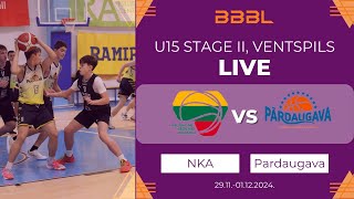 NKA 2010 vs Pardaugava 2010  BBBL Boys U15 [upl. by Bannerman660]