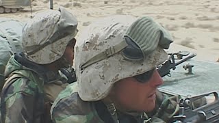 When The Man Comes Around  Marines Invasion Iraq 2003 [upl. by Neelrad]