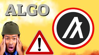 ALGO Prediction 04OCT ALGORAND COIN Price News Today  Crypto Technical Analysis Update Price Now [upl. by Kylie]