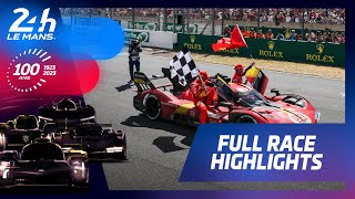 24 Heures du Mans 2023  FULL RACE HIGHLIGHTS [upl. by Sifan]