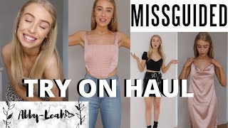 Missguided TRY ON HAUL [upl. by Whit]