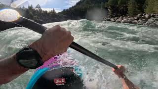 Kootenai river kayaking 8500cfs [upl. by Lander]