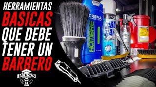 TUTORIAL DE BARBERIA  Herramientas Basicas Para Barberos 2020 [upl. by Yusuk]