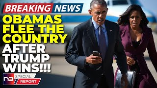 🚨BREAKING The Real Reason The Obamas Just Fled The Country On Private Jets Has Everyone Talking Now [upl. by Bree]