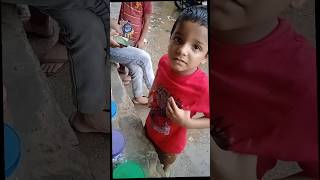 Tur ture de do  Very cute child  😂🤣😀 shorts kurkure viralboy [upl. by Enilav]