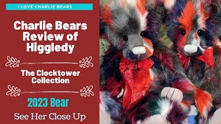 Charlie Bears Higgledy 2023 13quot  Clocktower Collection  Close Up and Review [upl. by Adnoral]