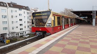 SBahn Berlin Mitfahrt von Bundesplatz bis Spindlersfeld in der BR 480 auf der S41S47 Komplett [upl. by Esyli]