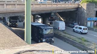 Paris Convois Banque de France en urgence sur le Périphérique compilation [upl. by Guglielma]