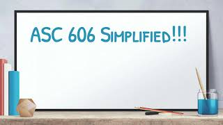 ASC 606 Simplified Understanding Revenue Recognition in 3 Minutes [upl. by Relda521]