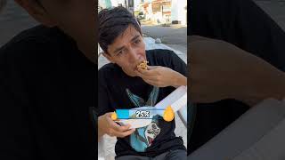 Coxinhas de 1 a 100 food pobre challenge shorts [upl. by Erot]