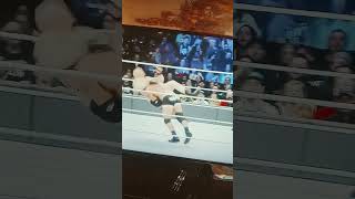 Goldberg vs brock Goldberg won the mach [upl. by Gnud]