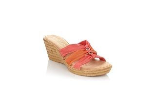 Italian Shoemakers quotVictoryquot Slide Sandal [upl. by Ettelrac]