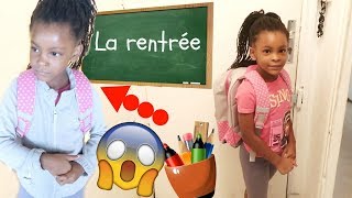 LE JOUR DE LA RENTREE BACK TO SCHOOL 2017  VLOG [upl. by Lierbag]