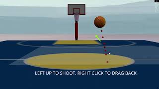 Python 3D Ursina Basketball Game [upl. by Henghold193]