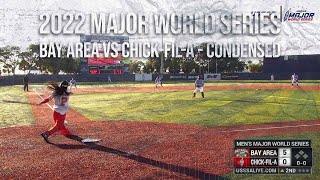 Bay Area vs Chickfila  GM 13  2022 USSSA Major World Series [upl. by Adnarim]