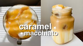 How To Make Iced Caramel Macchiato at Home Easy Caramel Macchiato Recipe  Best Homemade Recipe [upl. by Gerfen]