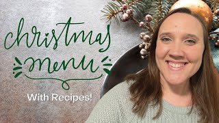 Our Christmas Menu  Recipes 2021  Christmas Meal Plan [upl. by Anitselec]