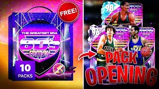 CAN WE GET A FREE OPAL FROM ERA 80’s EDITION 10 PACK BOX in NBA 2k25 MYTEAM [upl. by Shanney]