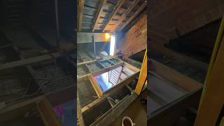 ATTIC CONVERSION BEFORE amp AFTER  ✨✨✨attic renovation homeimprovement timelapse diy [upl. by Avalsorim944]