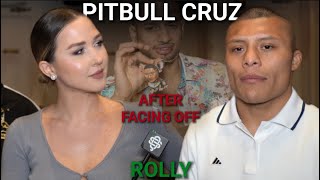 ISAAC “PITBULL” CRUZ IMMEDIATELY AFTER FACING OFF ROLLY REVEALS WHAT WAS SAID FACE TO FACE [upl. by Oiramat]