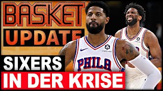 Embiid beleidigt Kollegen als quotMistkerlquot Paul George spricht von Vertrauensbruch  BASKET Update [upl. by Reube504]