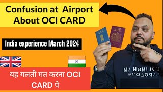 Important update for OCI CARD  My own experience travelling to India india travel oci [upl. by Walling396]