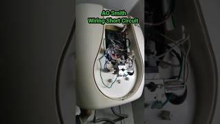 AO Smith Geyser wiring short circuit What reason geyser wiring short circuit aosmith geyser [upl. by Nyltak]