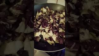 Pasta con radicchio e gorgonzola mascarpone [upl. by Ewnihc]