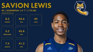 Savion Lewis  Quinnipiac  202324 Transfer Portal Highlights [upl. by Yevad424]