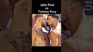 JAKE PAUL vs TOMMY FURY boxing sports jakepaul tommyfury match shorts youtube viralshorts [upl. by Anuhsal]