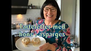 Rosas tarteletter med høns i asparges [upl. by Perkin]